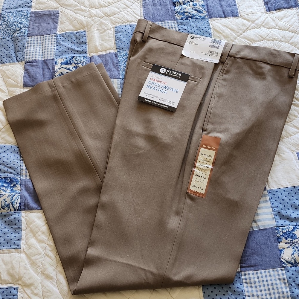 Haggar crossweave men's slacks